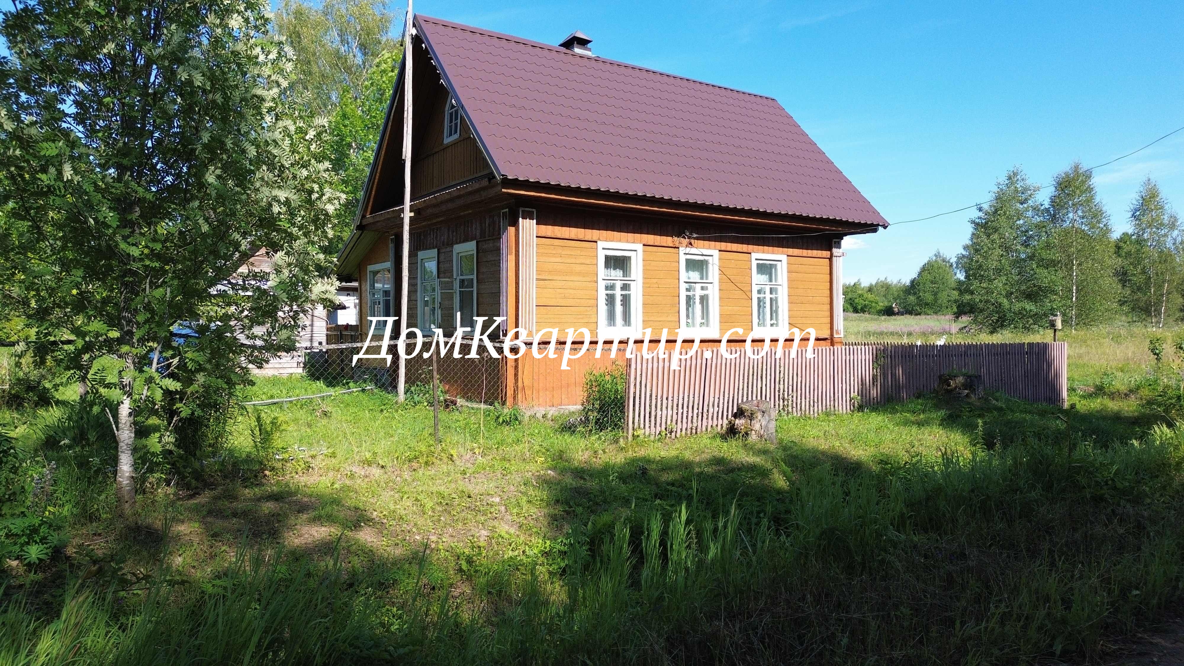 Купить дом в Торопецком районе - Крепкий дом в деревне Мартисово для ПМЖ  №868 — Агентство недвижимости «ДомКвартир»